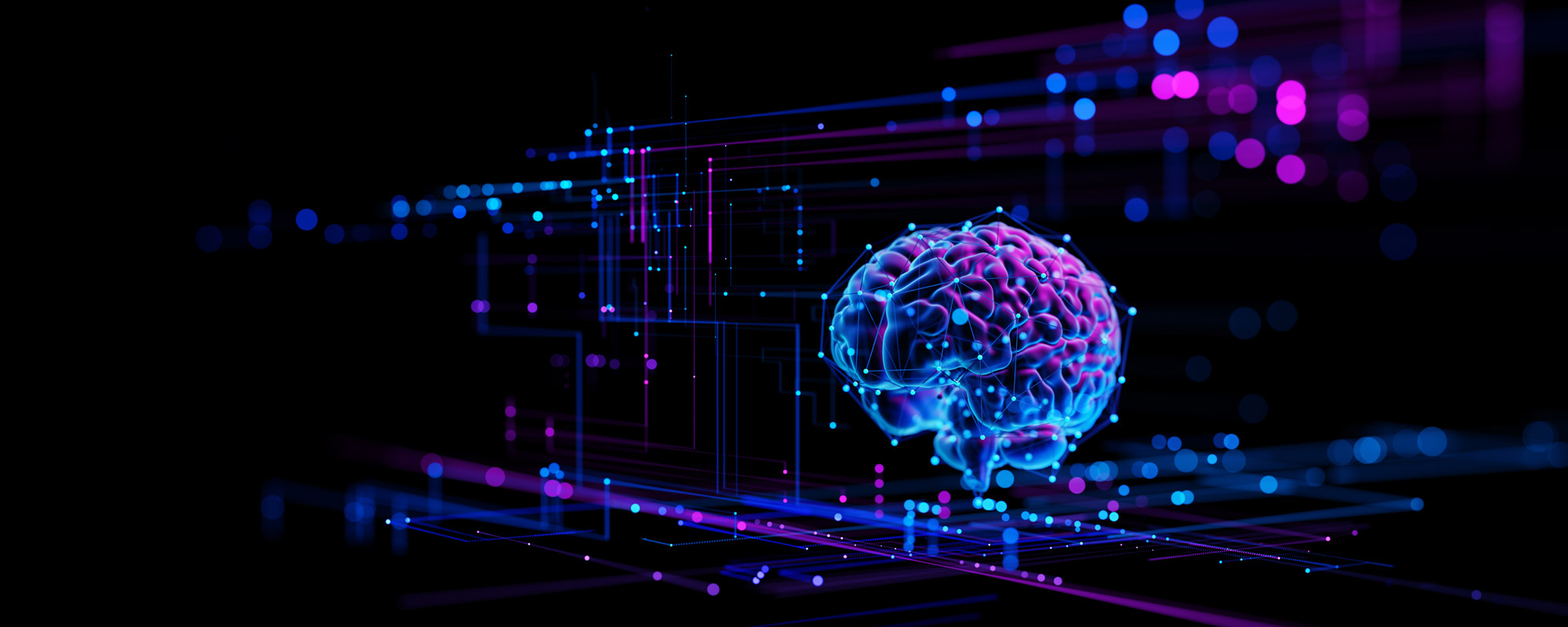 Technology AI Brain Network